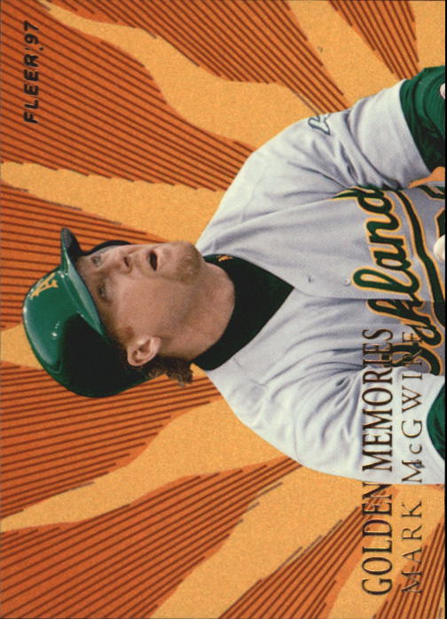 1997 Fleer Baseball "Goldene Erinnerungen" Einsatzkarten - Bild 4 von 9