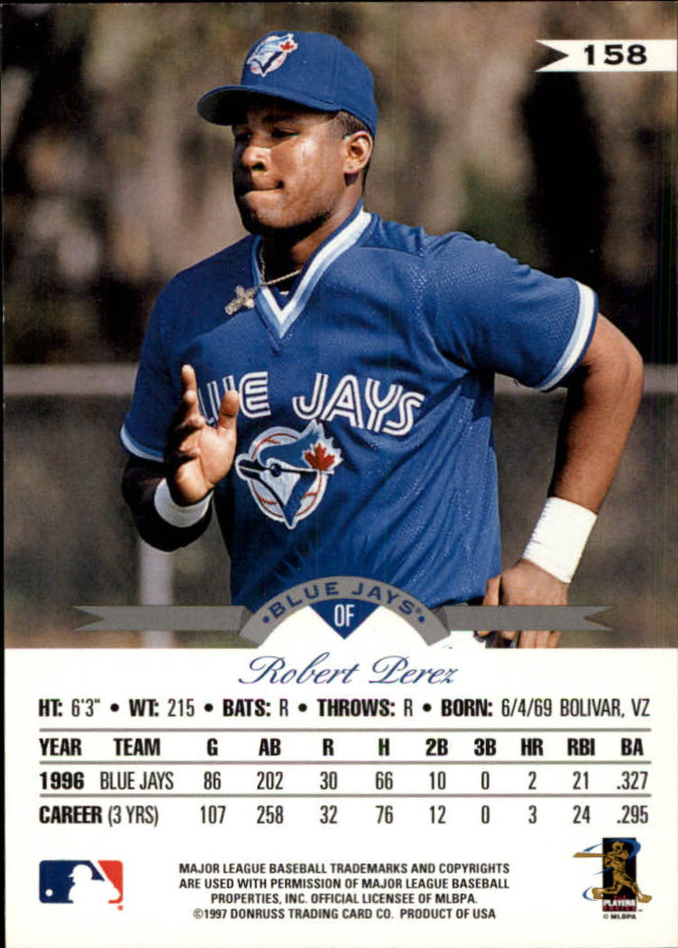 A1212- 1997 Leaf Baseball Card #s 1-250 +Rookies -You Pick- 15+ FREE US SHIP - Picture 249 of 359