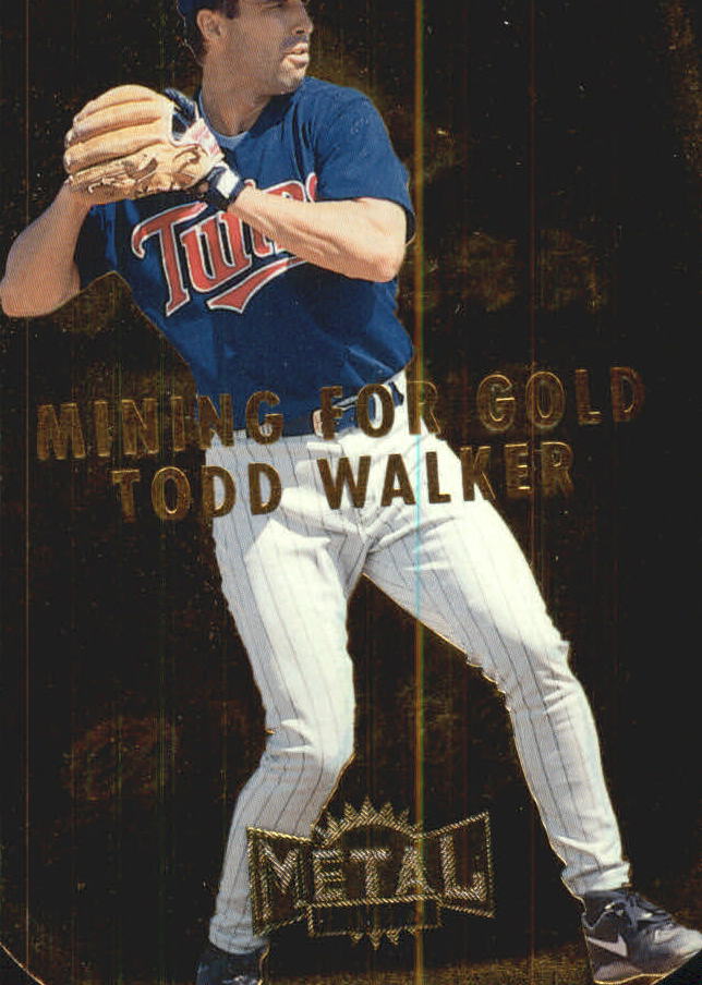 1997 Metal Universe Mining for Gold #10 Todd Walker