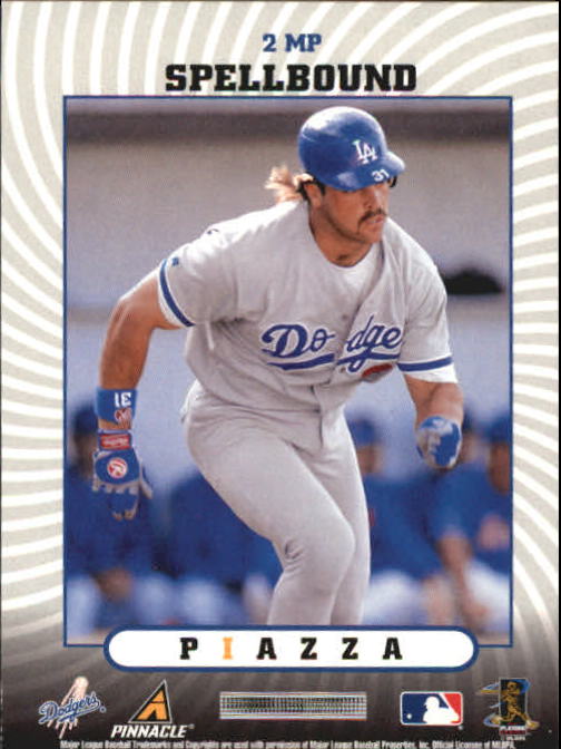 1997 New Pinnacle Spellbound #MP2 Mike Piazza I back image