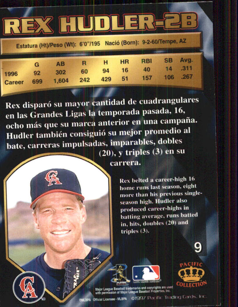 B1494- 1997 Pacific Baseball Cards 1-250 +Rookies -You Pick- 15+ FREE US SHIP - Picture 19 of 425
