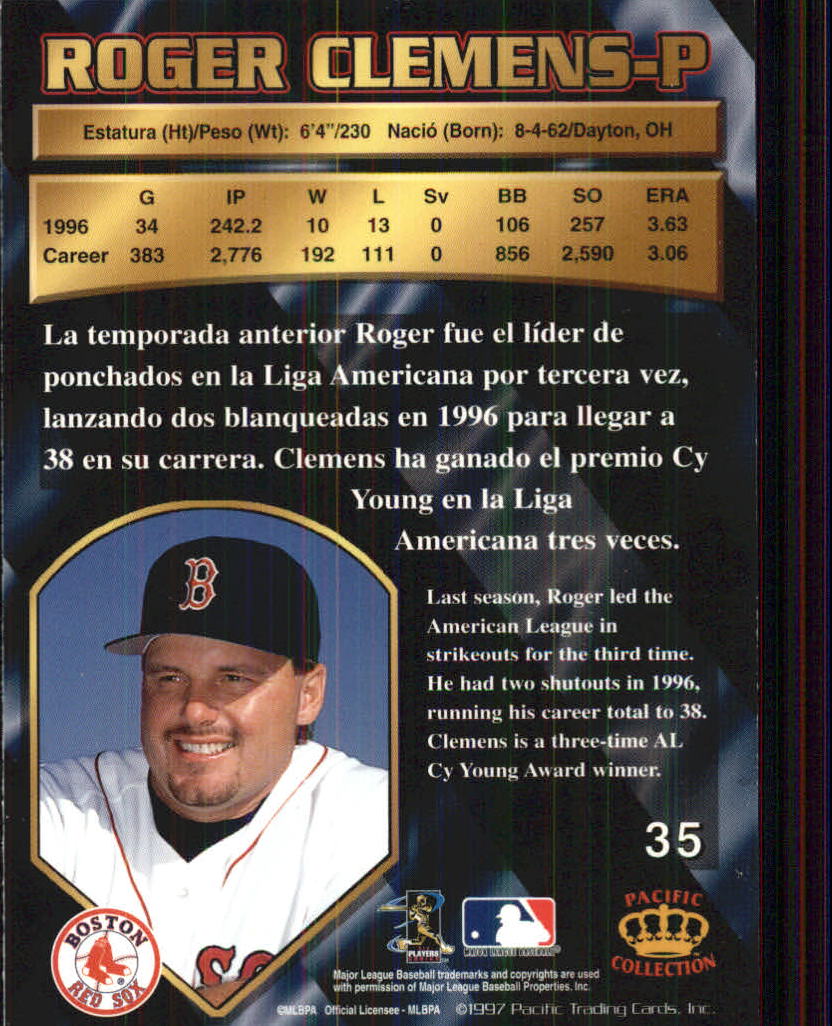 Roger Clemens cards (1987-2022) Red Sox Yankees Blue Jays Astros - You Choose - Picture 143 of 356