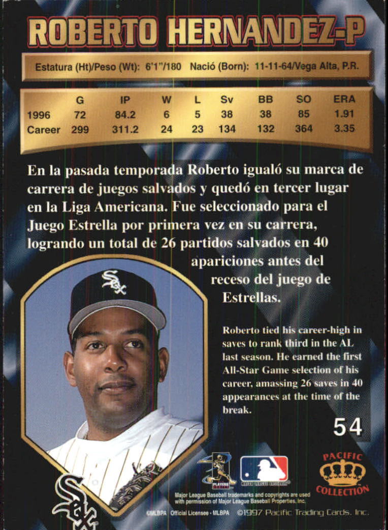 B1494- 1997 Pacific Baseball Cards 1-250 +Rookies -You Pick- 15+ FREE US SHIP - Picture 99 of 425