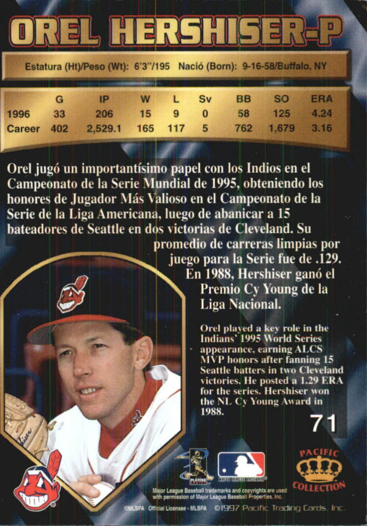B1494- 1997 Pacific Baseball Cards 1-250 +Rookies -You Pick- 15+ FREE US SHIP - Picture 129 of 425