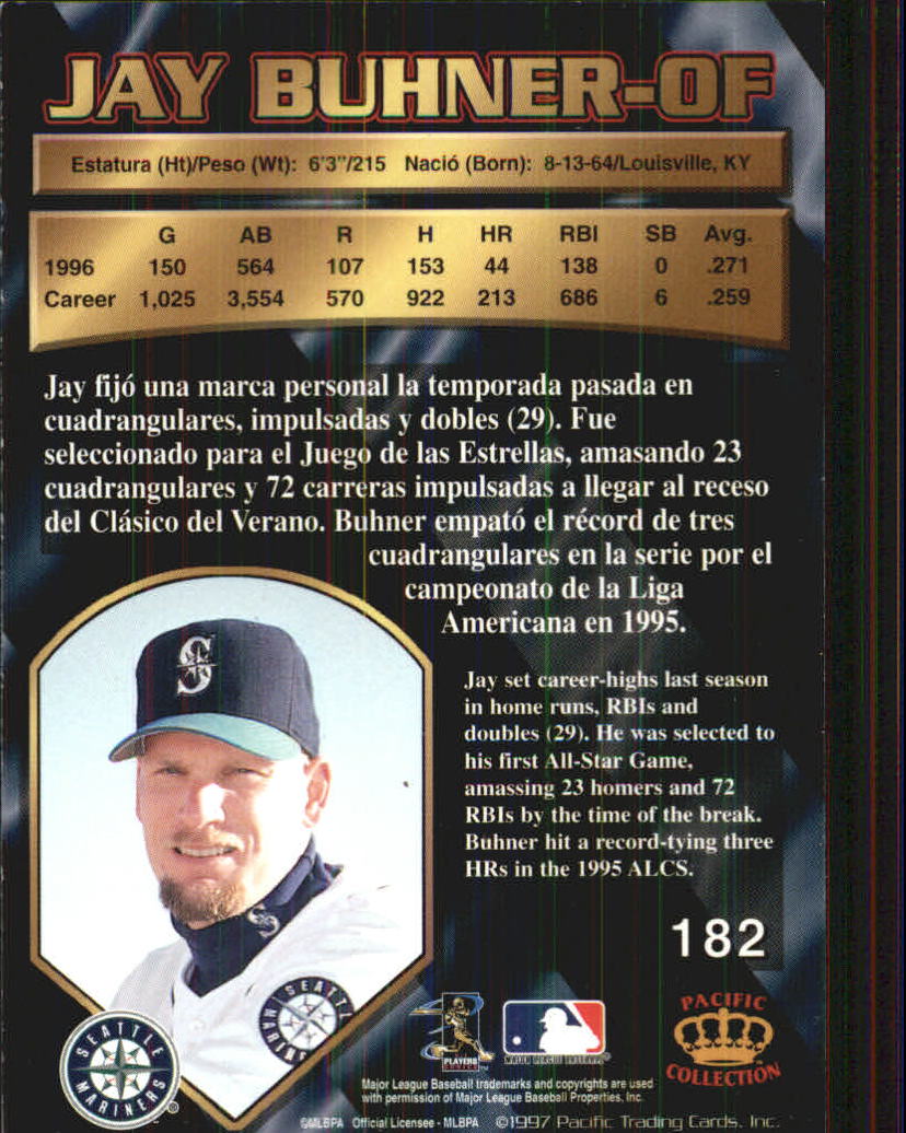 B1494- 1997 Pacific Baseball Cards 1-250 +Rookies -You Pick- 15+ FREE US SHIP - Picture 301 of 425
