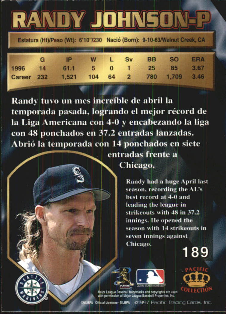 B1494- 1997 Pacific Baseball Cards 1-250 +Rookies -You Pick- 15+ FREE US SHIP - Picture 315 of 425