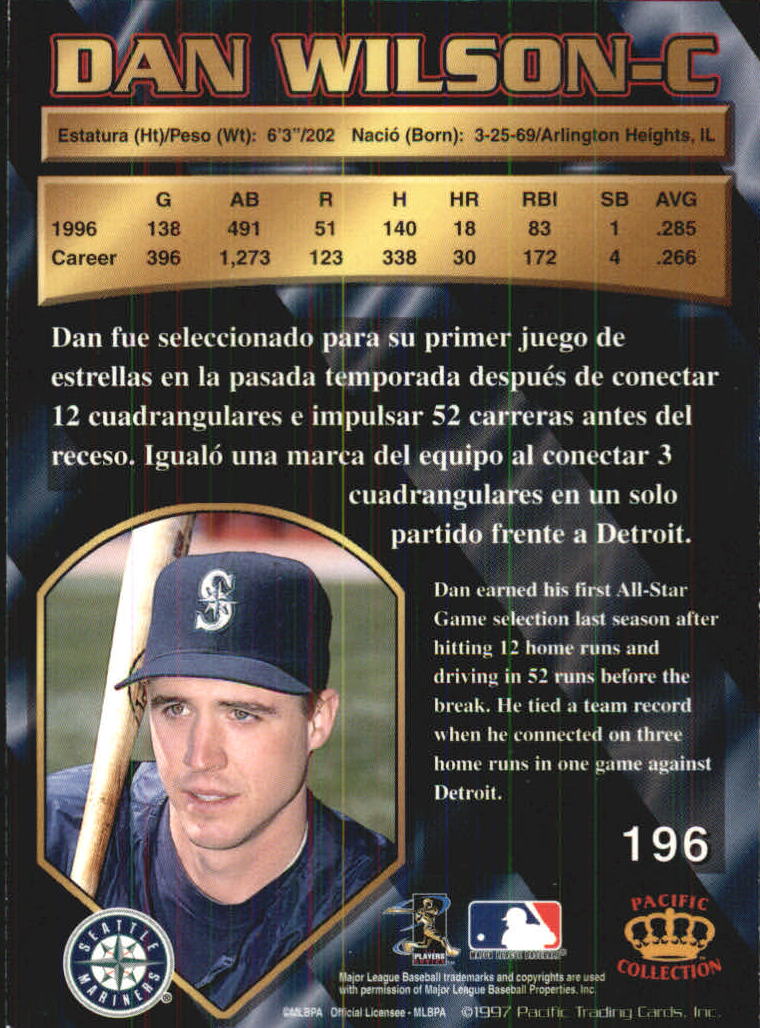 B1494- 1997 Pacific Baseball Cards 1-250 +Rookies -You Pick- 15+ FREE US SHIP - Picture 327 of 425