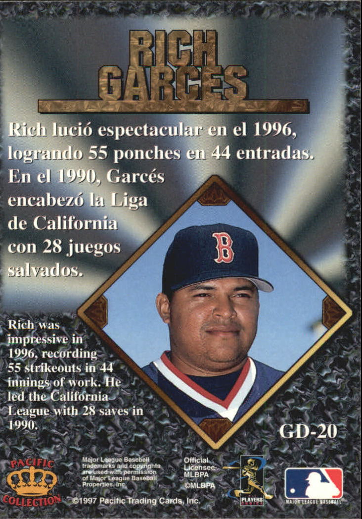 B2821- 1997 Pacific Prisms Gems BB Card #s 1-220 -You Pick- 15+ FREE US SHIP - Picture 22 of 316