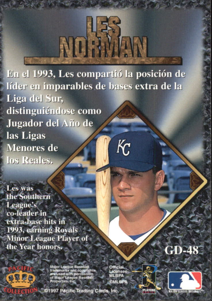 B2821- 1997 Pacific Prisms Gems BB Card #s 1-220 -You Pick- 15+ FREE US SHIP - Picture 38 of 316