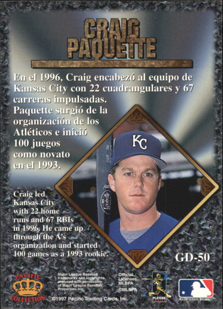 B2821- 1997 Pacific Prisms Gems BB Card #s 1-220 -You Pick- 15+ FREE US SHIP - Picture 42 of 316
