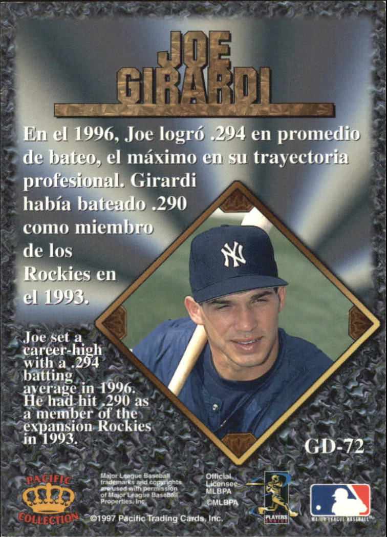 B2821- 1997 Pacific Prisms Gems BB Card #s 1-220 -You Pick- 15+ FREE US SHIP - Picture 68 of 316