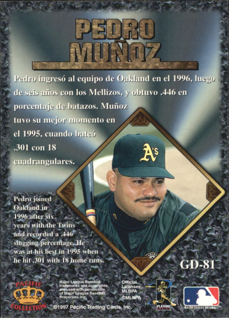 B2821- 1997 Pacific Prisms Gems BB Card #s 1-220 -You Pick- 15+ FREE US SHIP - Picture 84 of 316