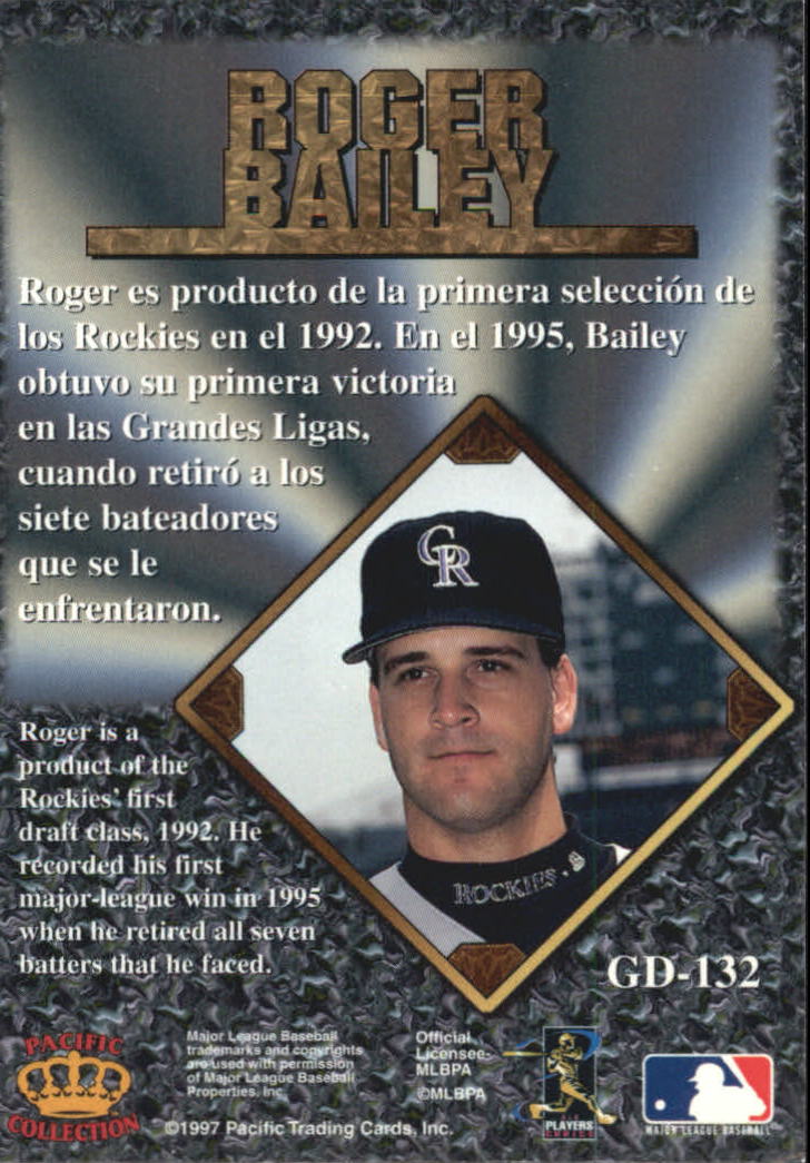 B2821- 1997 Pacific Prisms Gems BB Card #s 1-220 -You Pick- 15+ FREE US SHIP - Picture 150 of 316