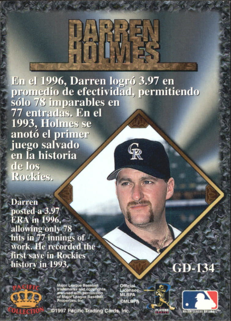 B2821- 1997 Pacific Prisms Gems BB Card #s 1-220 -You Pick- 15+ FREE US SHIP - Picture 152 of 316