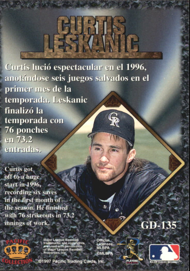 B2821- 1997 Pacific Prisms Gems BB Card #s 1-220 -You Pick- 15+ FREE US SHIP - Picture 154 of 316