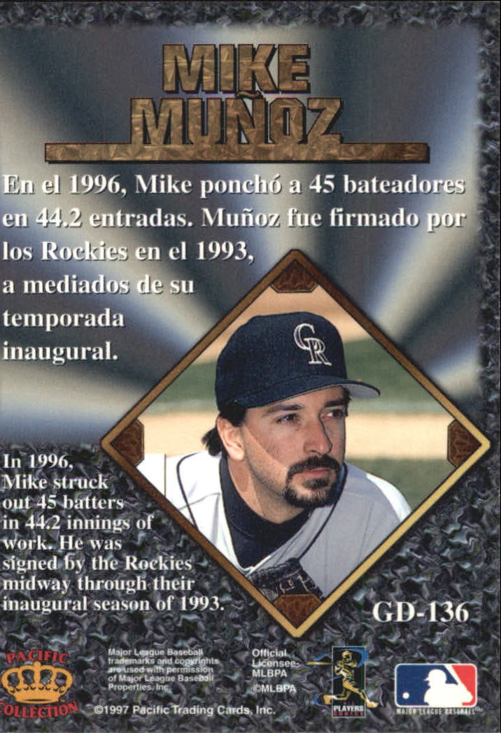 B2821- 1997 Pacific Prisms Gems BB Card #s 1-220 -You Pick- 15+ FREE US SHIP - Picture 156 of 316