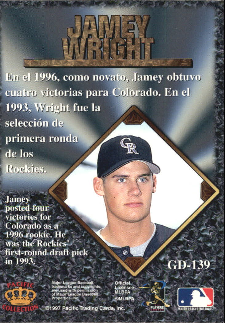 B2821- 1997 Pacific Prisms Gems BB Card #s 1-220 -You Pick- 15+ FREE US SHIP - Picture 162 of 316