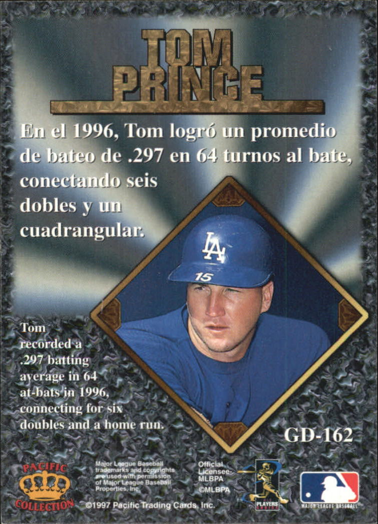 B2821- 1997 Pacific Prisms Gems BB Card #s 1-220 -You Pick- 15+ FREE US SHIP - Picture 192 of 316