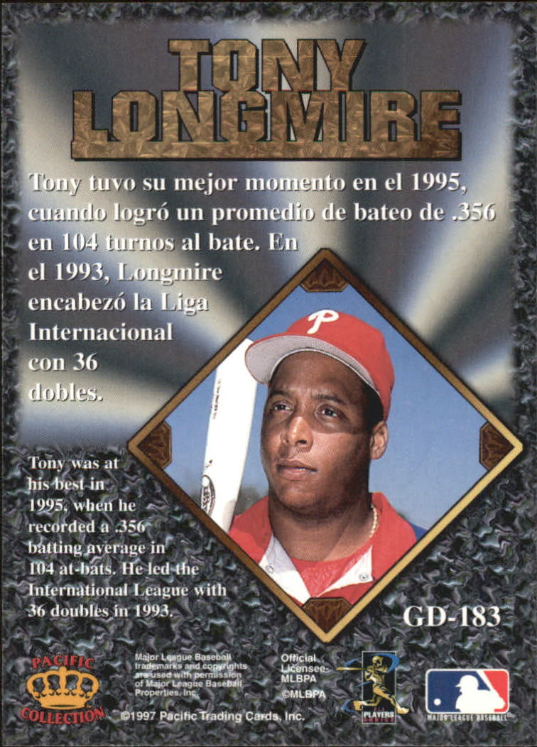 B2821- 1997 Pacific Prisms Gems BB Card #s 1-220 -You Pick- 15+ FREE US SHIP - Picture 223 of 316