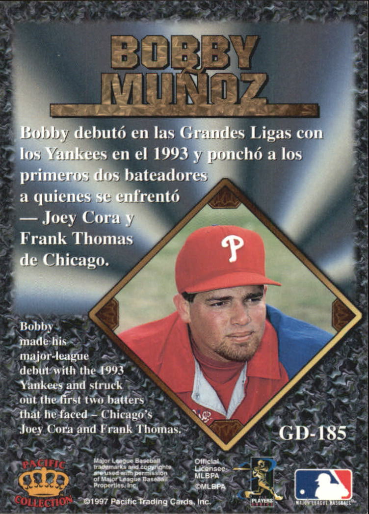 B2821- 1997 Pacific Prisms Gems BB Card #s 1-220 -You Pick- 15+ FREE US SHIP - Picture 227 of 316