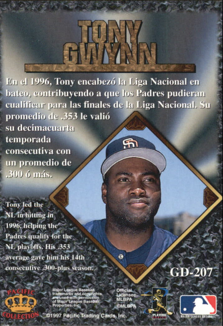 B2821- 1997 Pacific Prisms Gems BB Card #s 1-220 -You Pick- 15+ FREE US SHIP - Picture 300 of 316