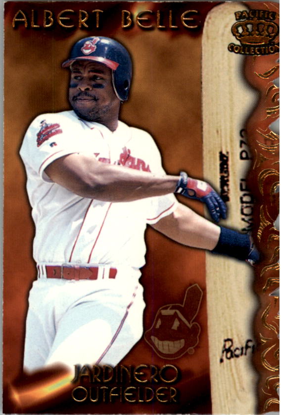 1997 Pacific Prisms Sizzling Lumber #SL3A Albert Belle