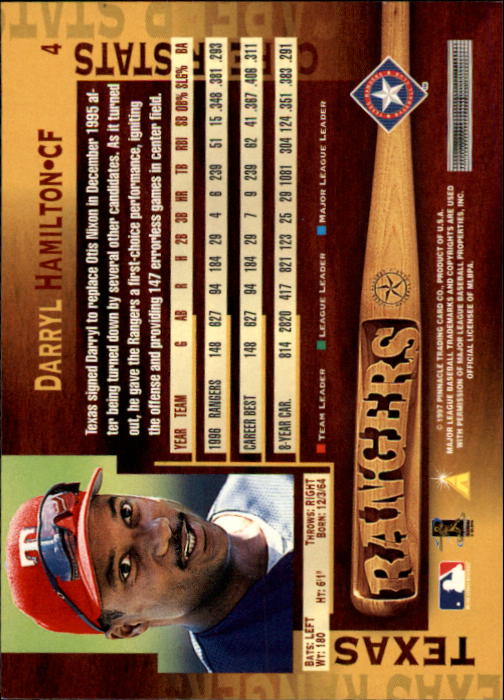 B1775- 1997 Pinnacle Baseball Cards 1-200 +Inserts -You Pick- 15+ FREE US SHIP - Picture 9 of 418