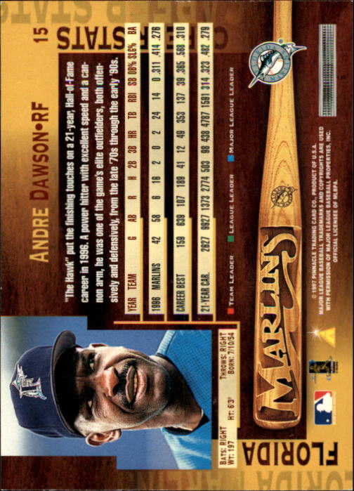 B1775- 1997 Pinnacle Baseball Cards 1-200 +Inserts -You Pick- 15+ FREE US SHIP - Picture 31 of 418