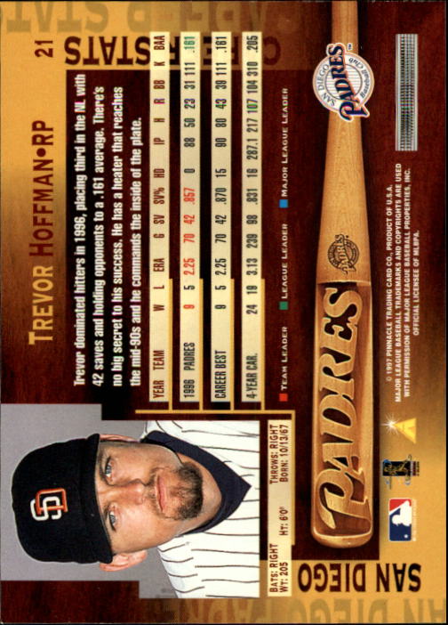 B1775- 1997 Pinnacle Baseball Cards 1-200 +Inserts -You Pick- 15+ FREE US SHIP - Picture 43 of 418