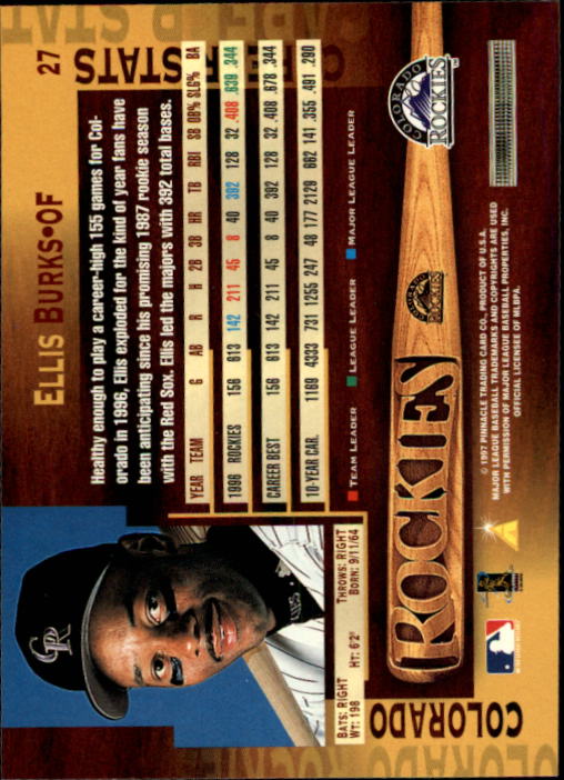 B1775- 1997 Pinnacle Baseball Cards 1-200 +Inserts -You Pick- 15+ FREE US SHIP - Picture 55 of 418