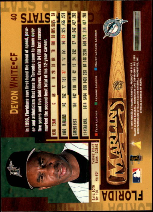 B1775- 1997 Pinnacle Baseball Cards 1-200 +Inserts -You Pick- 15+ FREE US SHIP - Picture 79 of 418