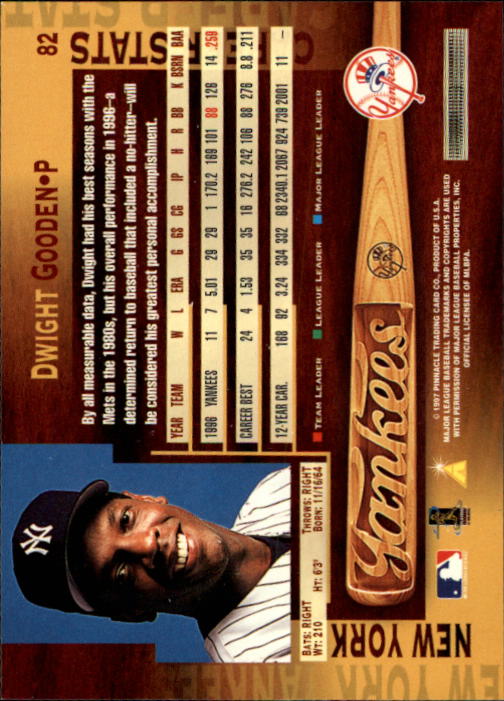 B1775- 1997 Pinnacle Baseball Cards 1-200 +Inserts -You Pick- 15+ FREE US SHIP - Picture 163 of 418