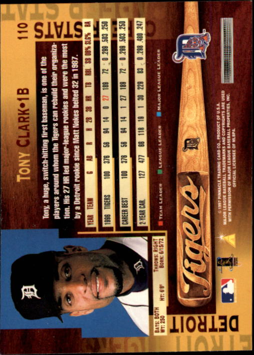 B1775- 1997 Pinnacle Baseball Cards 1-200 +Inserts -You Pick- 15+ FREE US SHIP - Picture 219 of 418