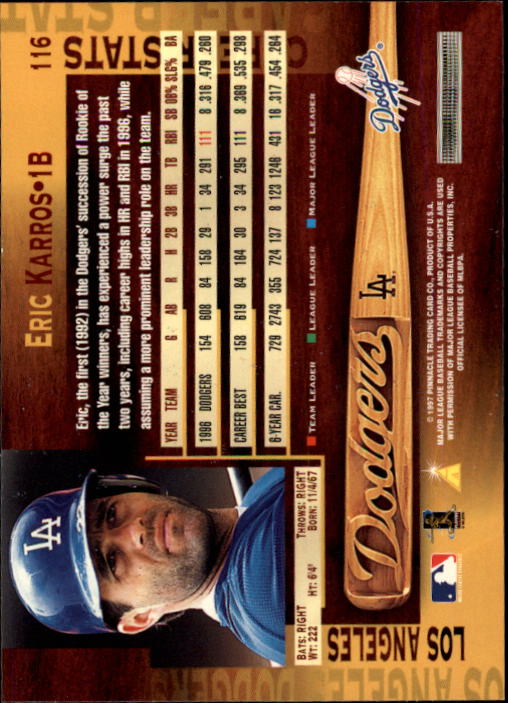 B1775- 1997 Pinnacle Baseball Cards 1-200 +Inserts -You Pick- 15+ FREE US SHIP - Picture 231 of 418