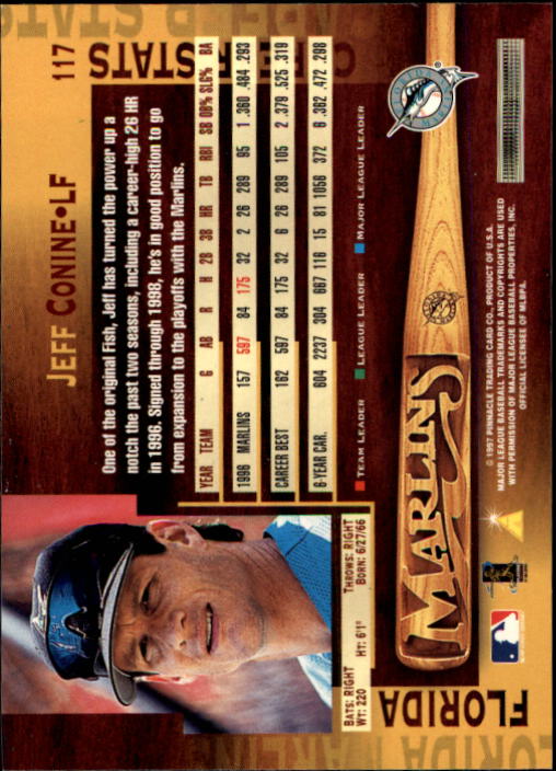 B1775- 1997 Pinnacle Baseball Cards 1-200 +Inserts -You Pick- 15+ FREE US SHIP - Picture 233 of 418