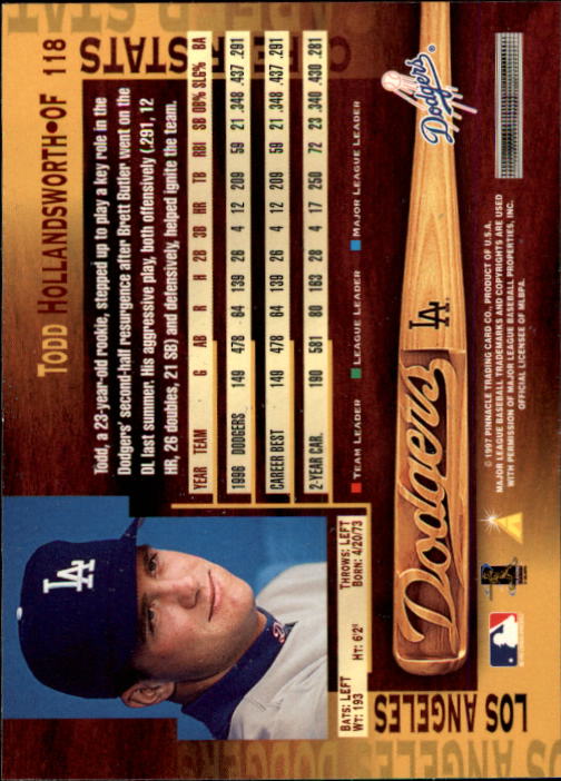 B1775- 1997 Pinnacle Baseball Cards 1-200 +Inserts -You Pick- 15+ FREE US SHIP - Picture 235 of 418