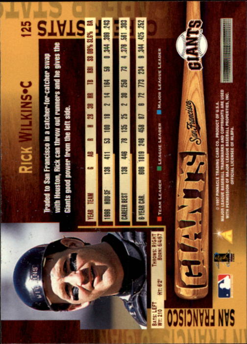 B1775- 1997 Pinnacle Baseball Cards 1-200 +Inserts -You Pick- 15+ FREE US SHIP - Picture 249 of 418