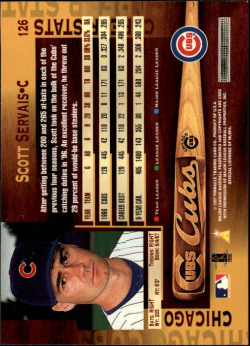 B1775- 1997 Pinnacle Baseball Cards 1-200 +Inserts -You Pick- 15+ FREE US SHIP - Picture 251 of 418