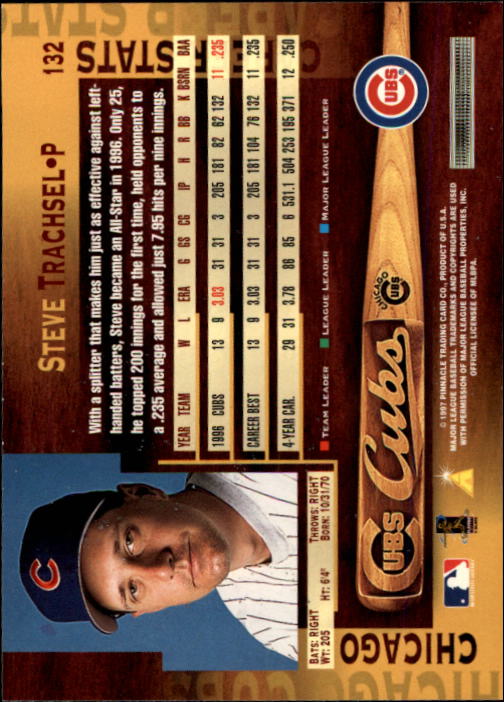 B1775- 1997 Pinnacle Baseball Cards 1-200 +Inserts -You Pick- 15+ FREE US SHIP - Picture 263 of 418