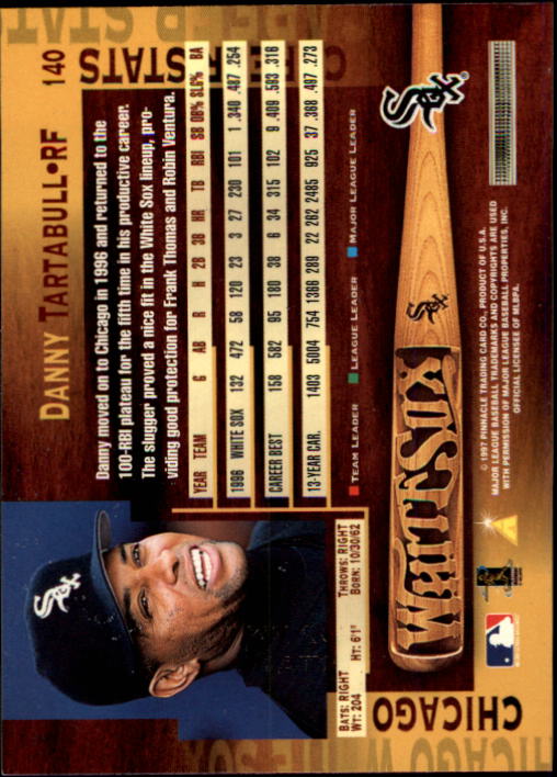 B1775- 1997 Pinnacle Baseball Cards 1-200 +Inserts -You Pick- 15+ FREE US SHIP - Picture 279 of 418