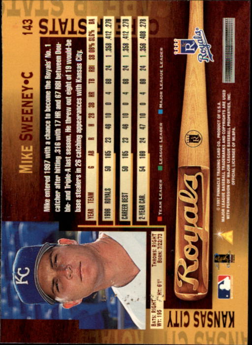 B1775- 1997 Pinnacle Baseball Cards 1-200 +Inserts -You Pick- 15+ FREE US SHIP - Picture 285 of 418