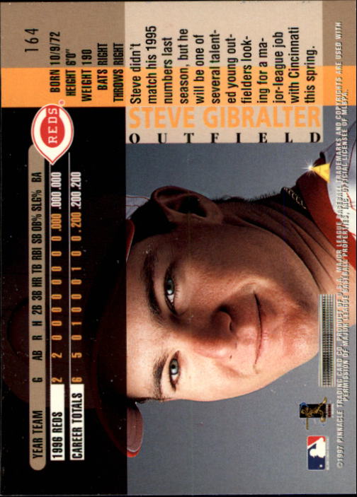 B1775- 1997 Pinnacle Baseball Cards 1-200 +Inserts -You Pick- 15+ FREE US SHIP - Picture 327 of 418