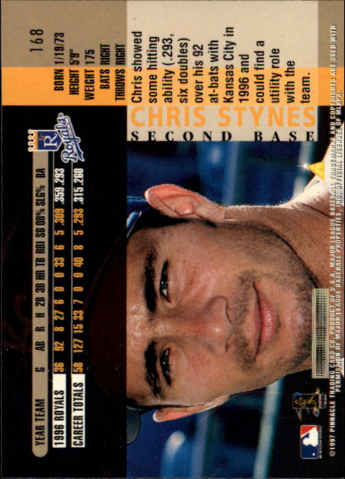 B1775- 1997 Pinnacle Baseball Cards 1-200 +Inserts -You Pick- 15+ FREE US SHIP - Picture 335 of 418