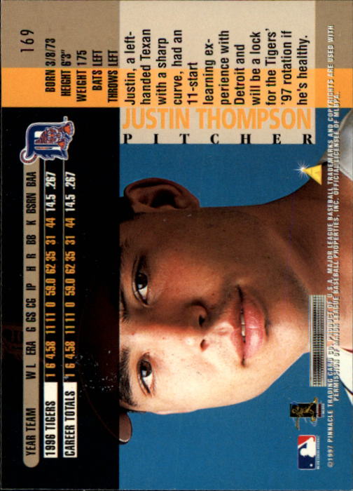 B1775- 1997 Pinnacle Baseball Cards 1-200 +Inserts -You Pick- 15+ FREE US SHIP - Picture 337 of 418