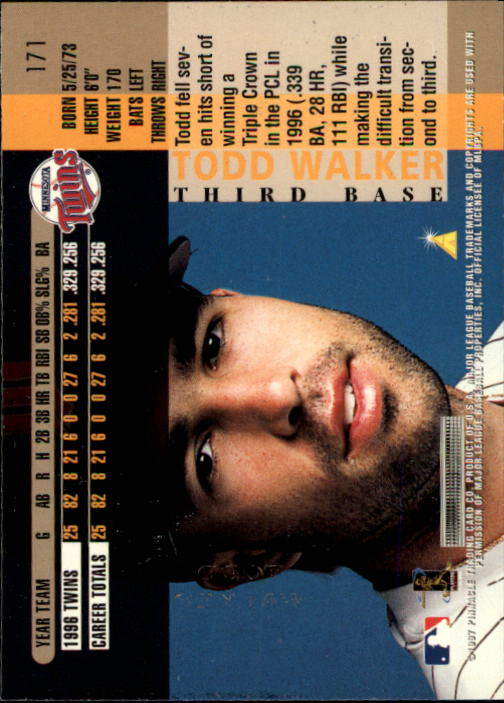 B1775- 1997 Pinnacle Baseball Cards 1-200 +Inserts -You Pick- 15+ FREE US SHIP - Picture 341 of 418