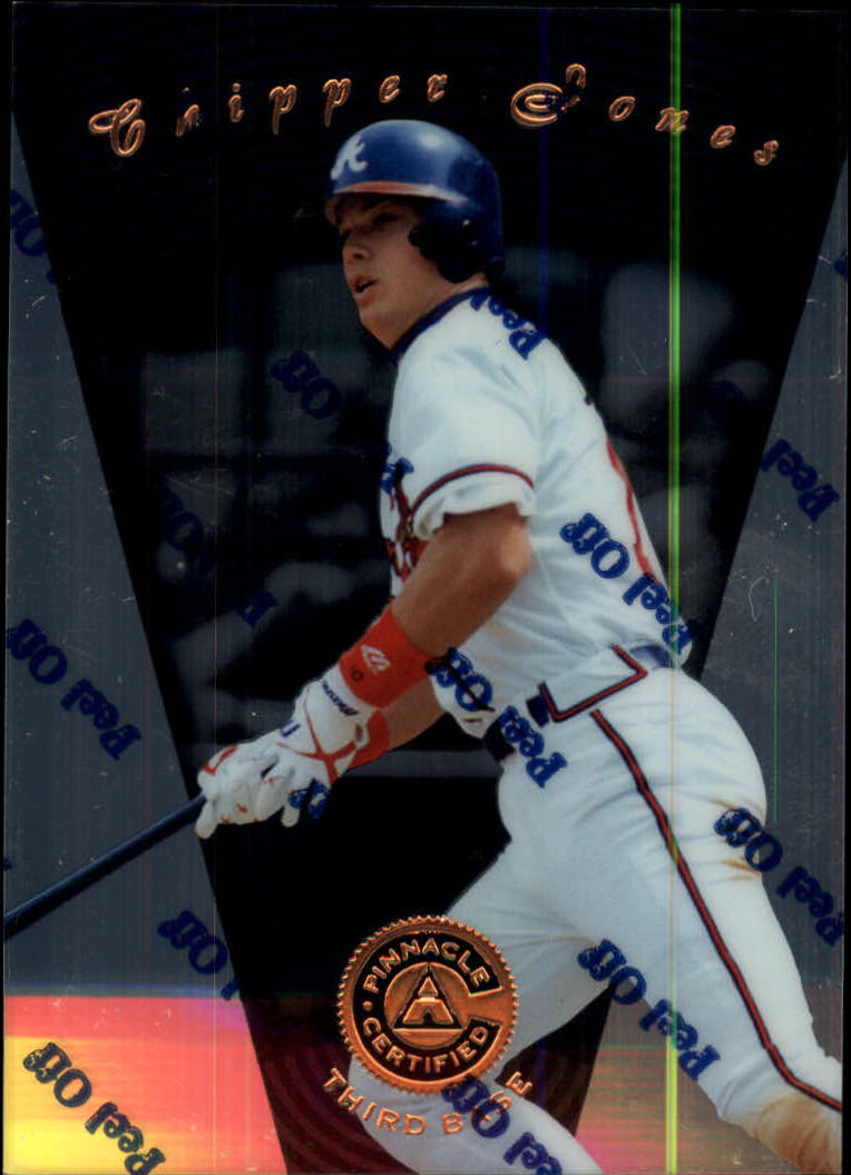 1997 Pinnacle Certified #59 Chipper Jones