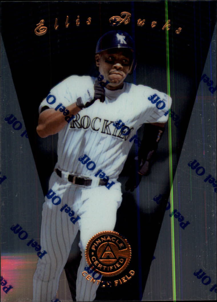 1997 Pinnacle Select Ellis Burks #81 Colorado Rockies Baseball Card