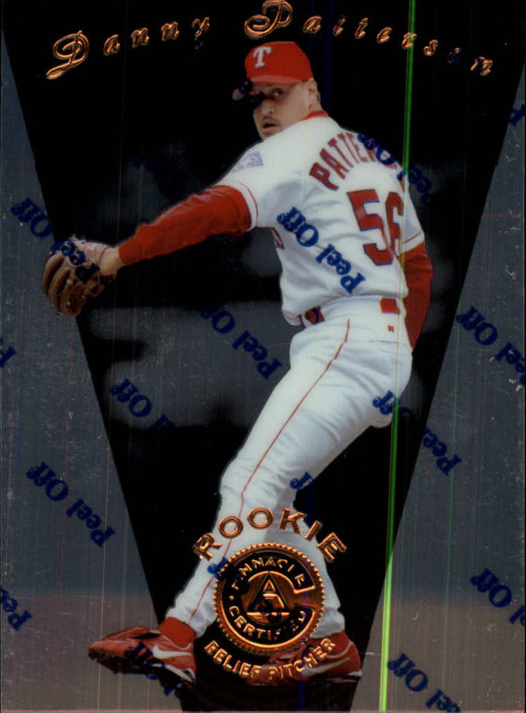 1997 Pinnacle Certified #110 Danny Patterson
