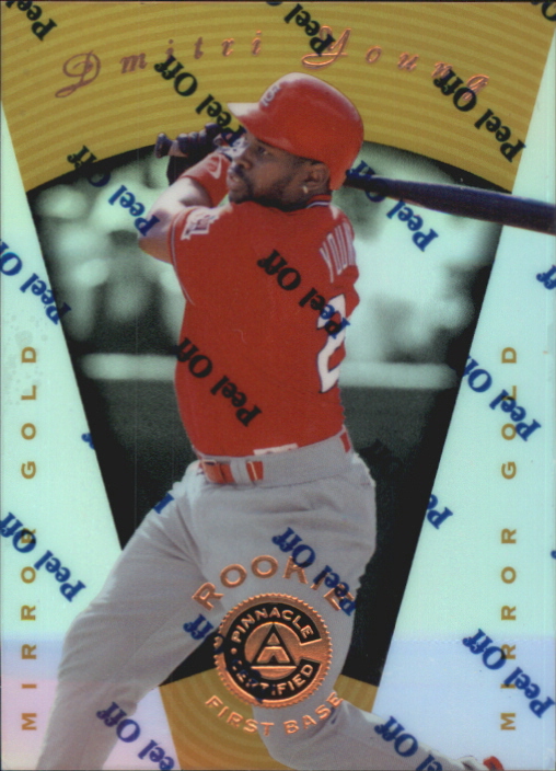 1997 Pinnacle Certified Mirror Gold #121 Dmitri Young