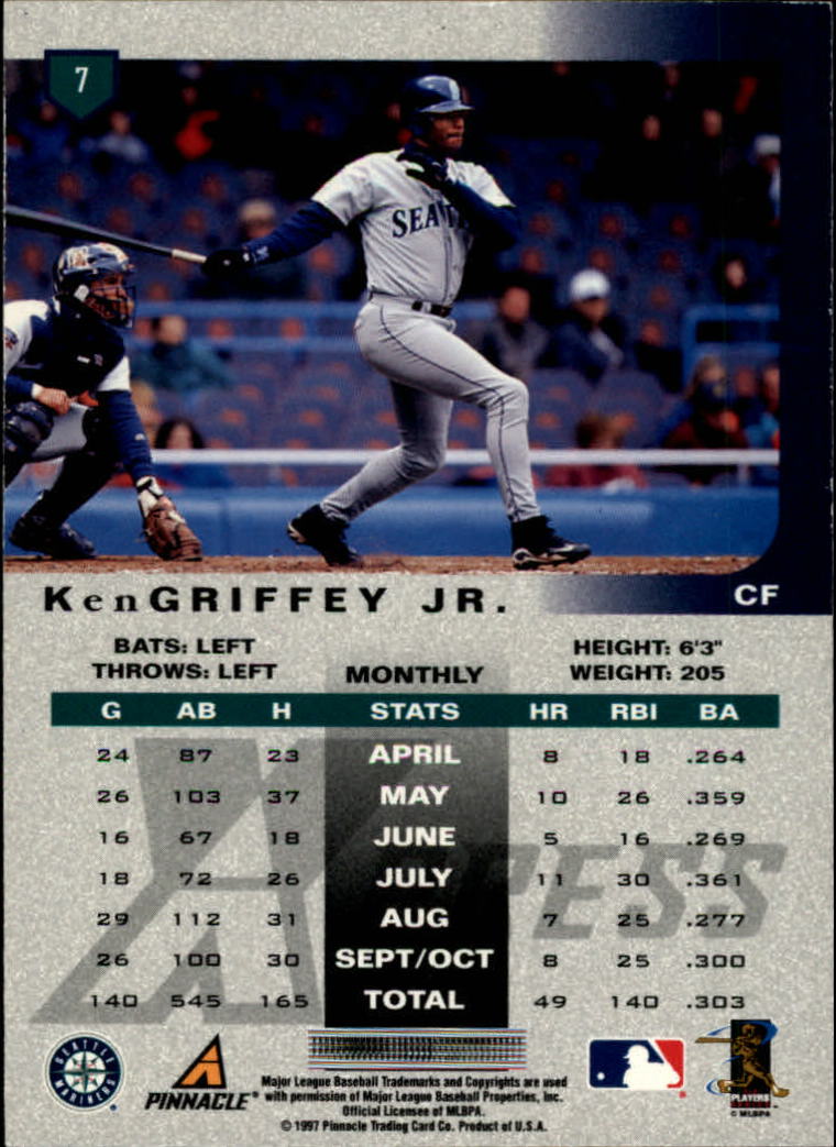 1997 Pinnacle X-Press #7 Ken Griffey Jr.